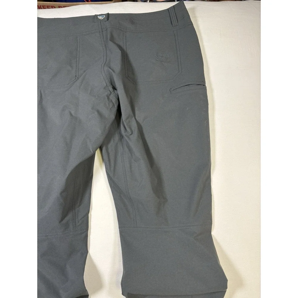 KUHL Silencr Pants Mens 38x32 Gray Ripstop Stretch Hiking Outdoor Trousers